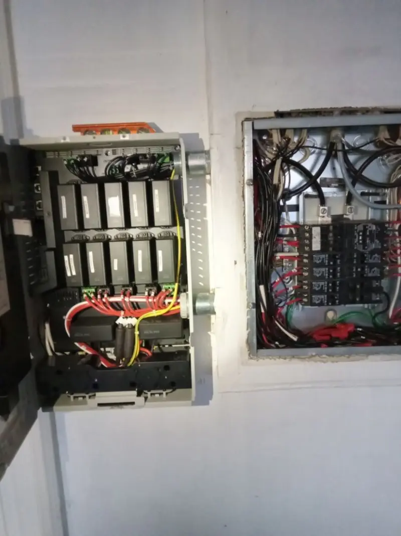 Electrical panel upgrade completed for Commercial Electrician Services in Inverness